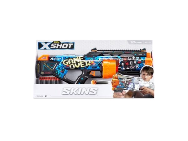 X-Shot - Skins Last Stand (16 Darts) (36518) /Outdoor Toys /Multi