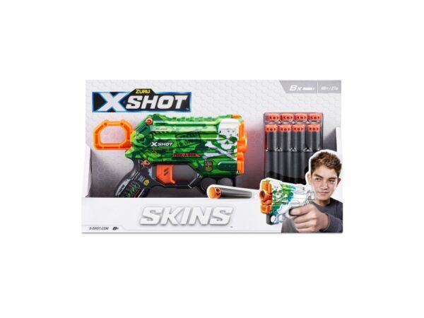 X-Shot Skins Menace Dart Blaster (8 Darts)