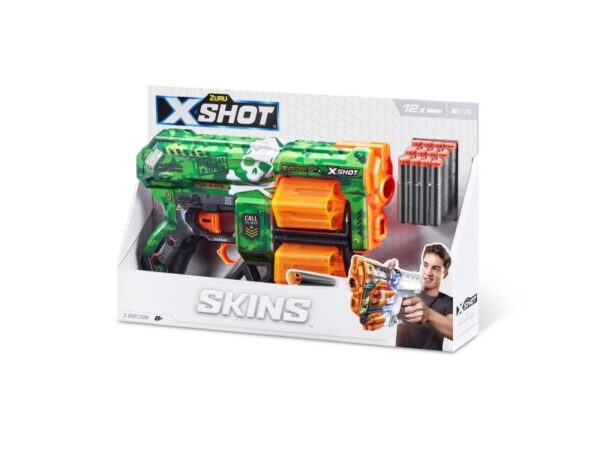 Xshot Skins Dread Launcher (12 Dartpile) D-Mønster Launcher