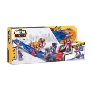 Zuru Metalmash Metal Machines Trasos Rinkinys Su Automobiliu Lane Madness, 1 Serija, 6740