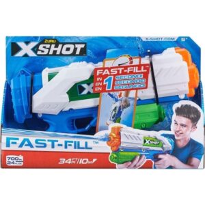 Zuru Vandpistol Xshot Fast Fill Flerfarvet (56138)