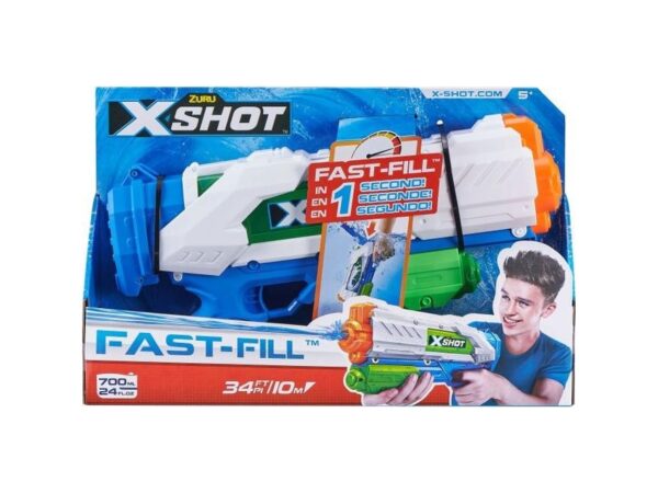 Zuru Vandpistol Xshot Fast Fill Flerfarvet (56138)